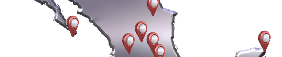 principales ciudades de la República Mexicana    *CDMX  *Monterrey  *Guadalajara  *Querétaro  *León  *Tijuana  *Cancún